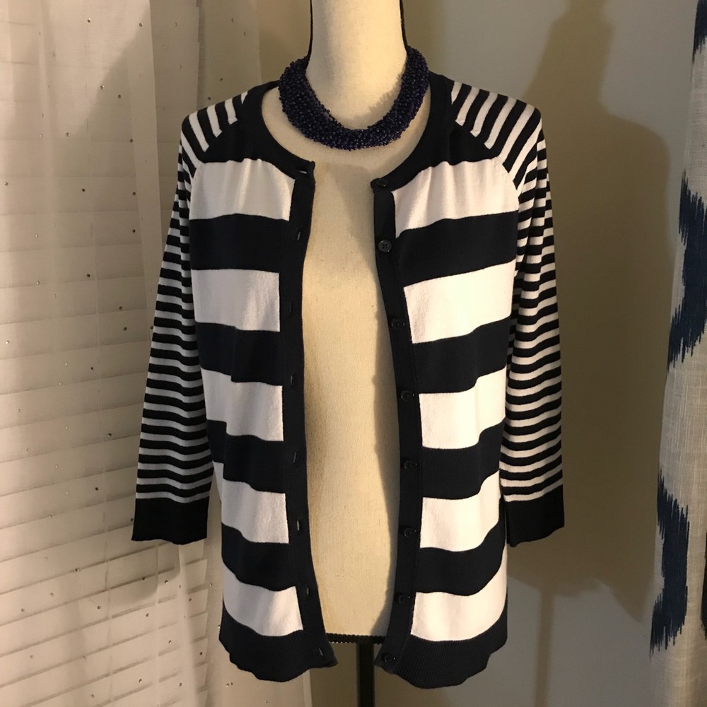 Merona Striped Cardigan